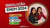Resolução Enem 2024 - Autoria Linguagem - Questão 30 | Linguagens, prova amarela