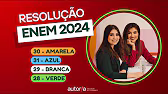 Resolução Enem 2024 - Autoria Linguagem - Questão 42 | Linguagens, prova amarela